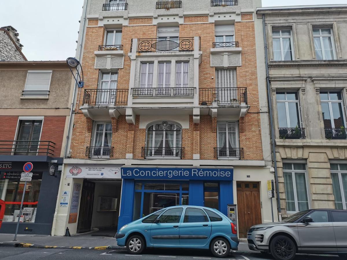 Chez Fifi - Hyper Centre A 200 M De La Cathedrale Lägenhet Reims Exteriör bild